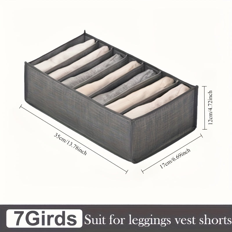 Foldable Clothes Storage Box for Pants Jeans Underwear Socks Wardrobe Organizer