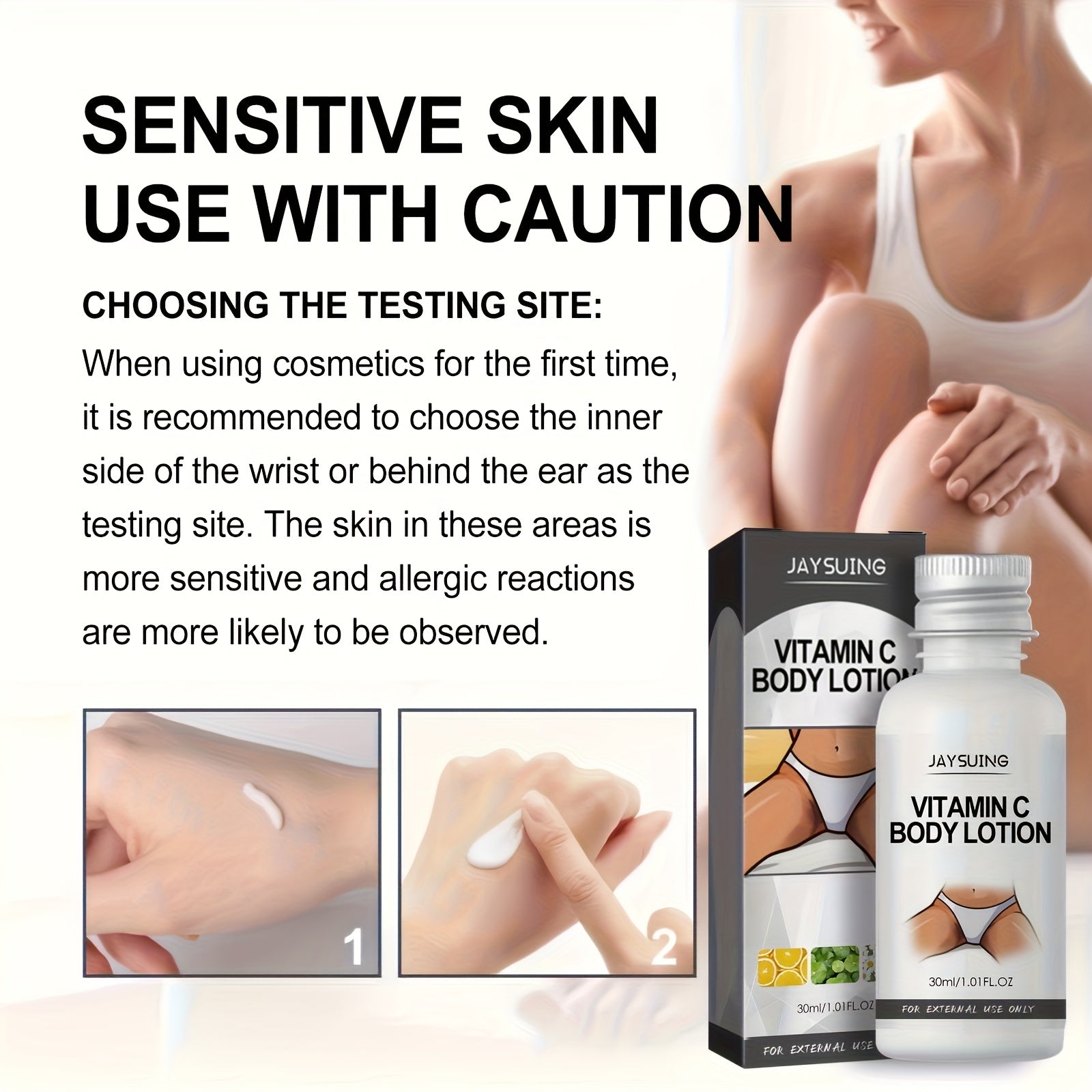 Набор из 3 лосьонов для тела с ниацинамидом, витамином C и центеллой для увлажнения