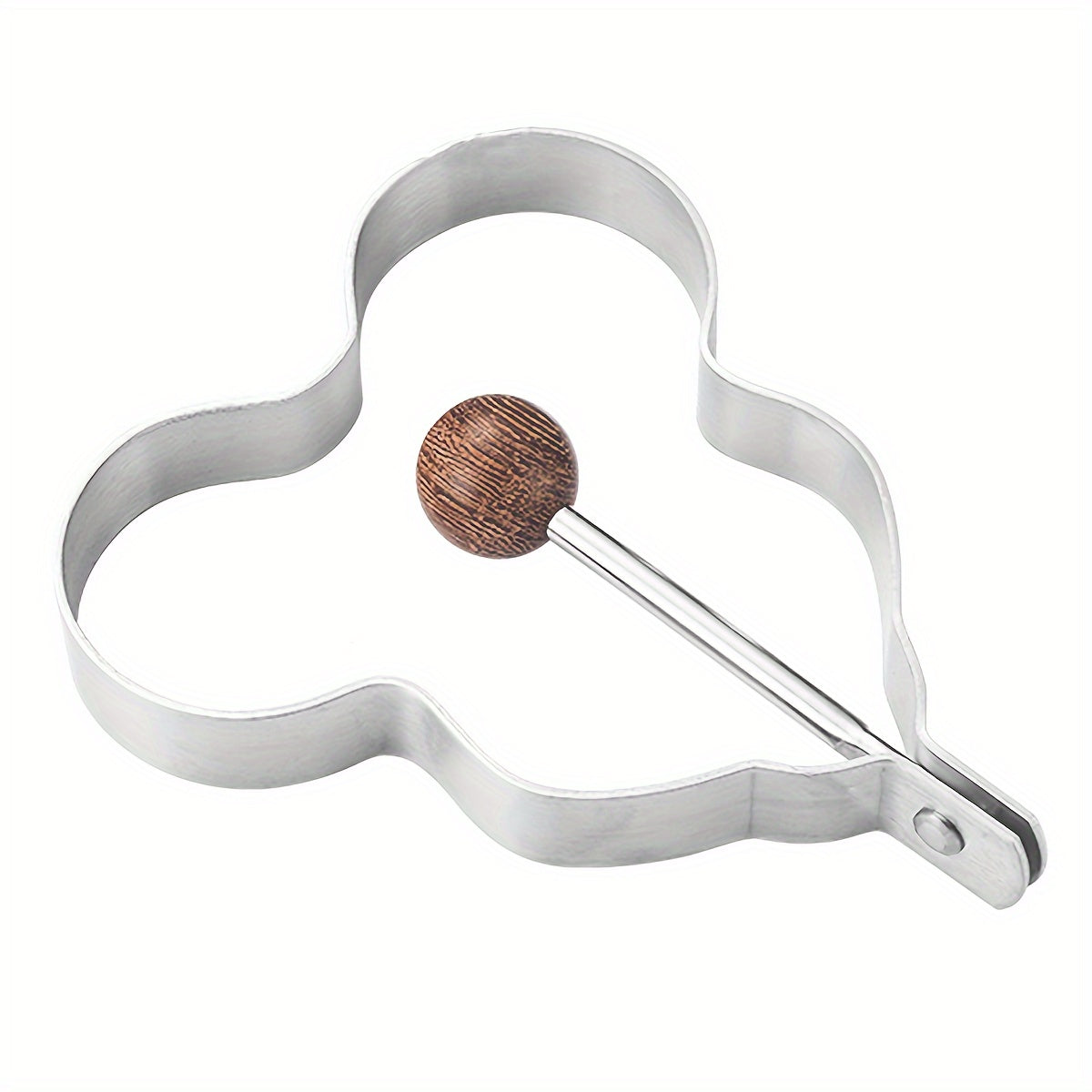 Stainless Steel Egg Rings Set with Heart and Star Shapes for Frying Eggs and Pancakes