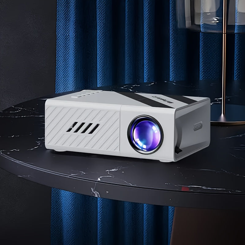 Мини-проектор домашнего кинотеатра портативный HD для смартфонов, телевизоров, Xbox, PS5