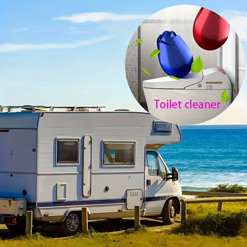 Автоматические пакеты для очистки унитаза с цветочным ароматом, устранитель запахов, удалитель пятен