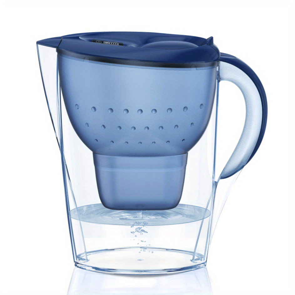 2Pack Water Filter Cartridges Compatible with Pitchers Transparent Easy Maintenance