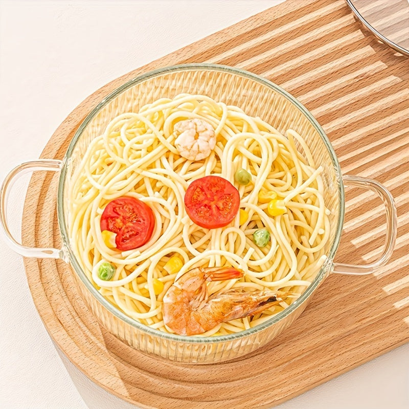 Shisha souspana, qopqog' bilan 1550ml, yuqori haroratga chidamli shaffof shisha, plita, mikroto'lqinli pech uchun xavfsiz