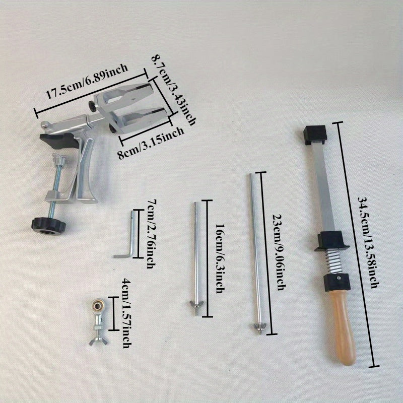 Kitchen Knife Sharpener Kit Adjustable Fixed Angle Easy Sharpening Horizontal Vertical