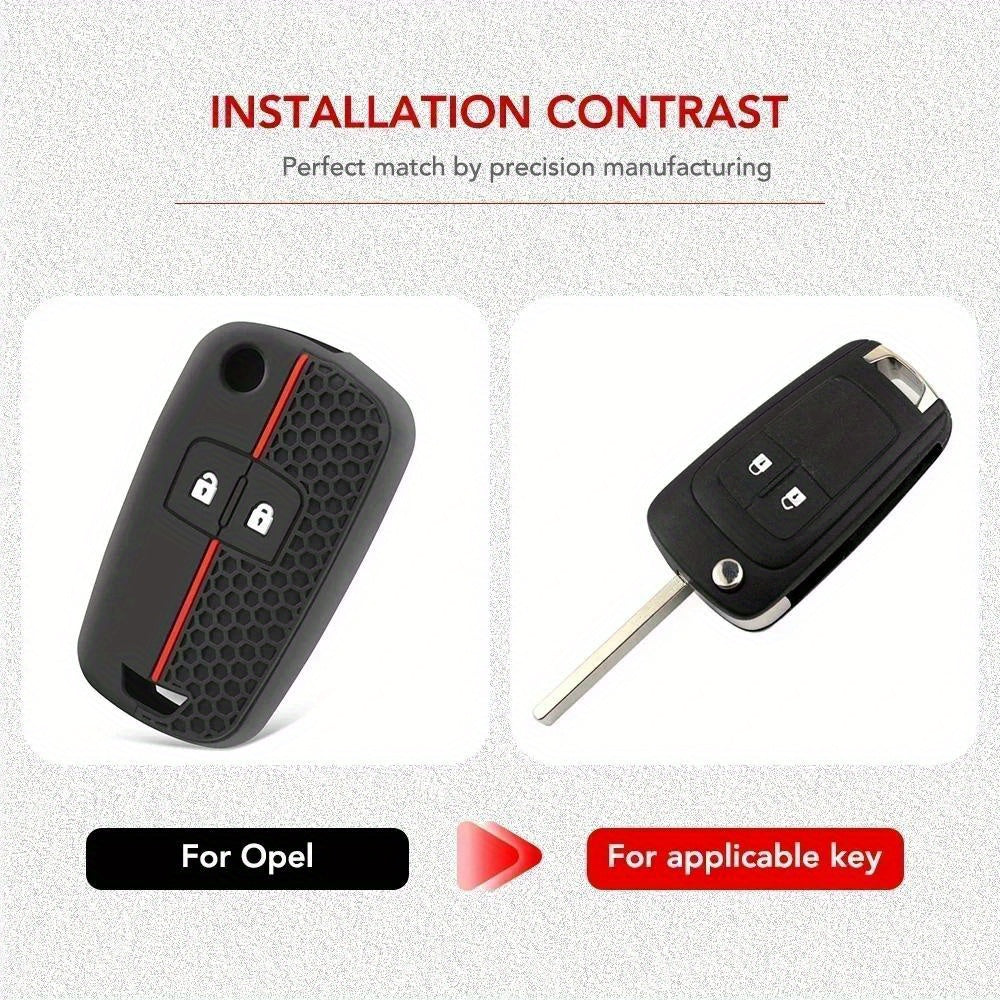 Car Key Cover Silicone for Multiple Vehicle Models Key Fob Protector
