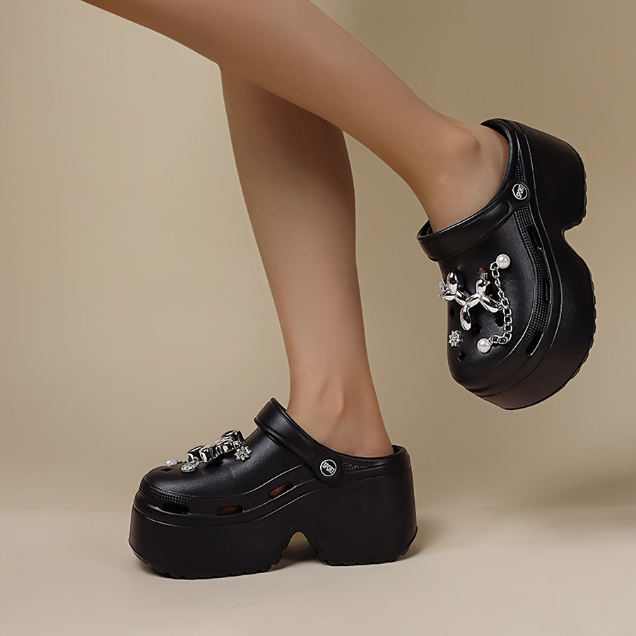 Women's All-Season Sparkling Sequin Flats with Non-Slip Sole