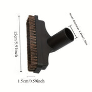Universal Upholstery Nozzle Brush Head 32mm Wide Vacuum Cleaner Accessory for Stick Vacuums