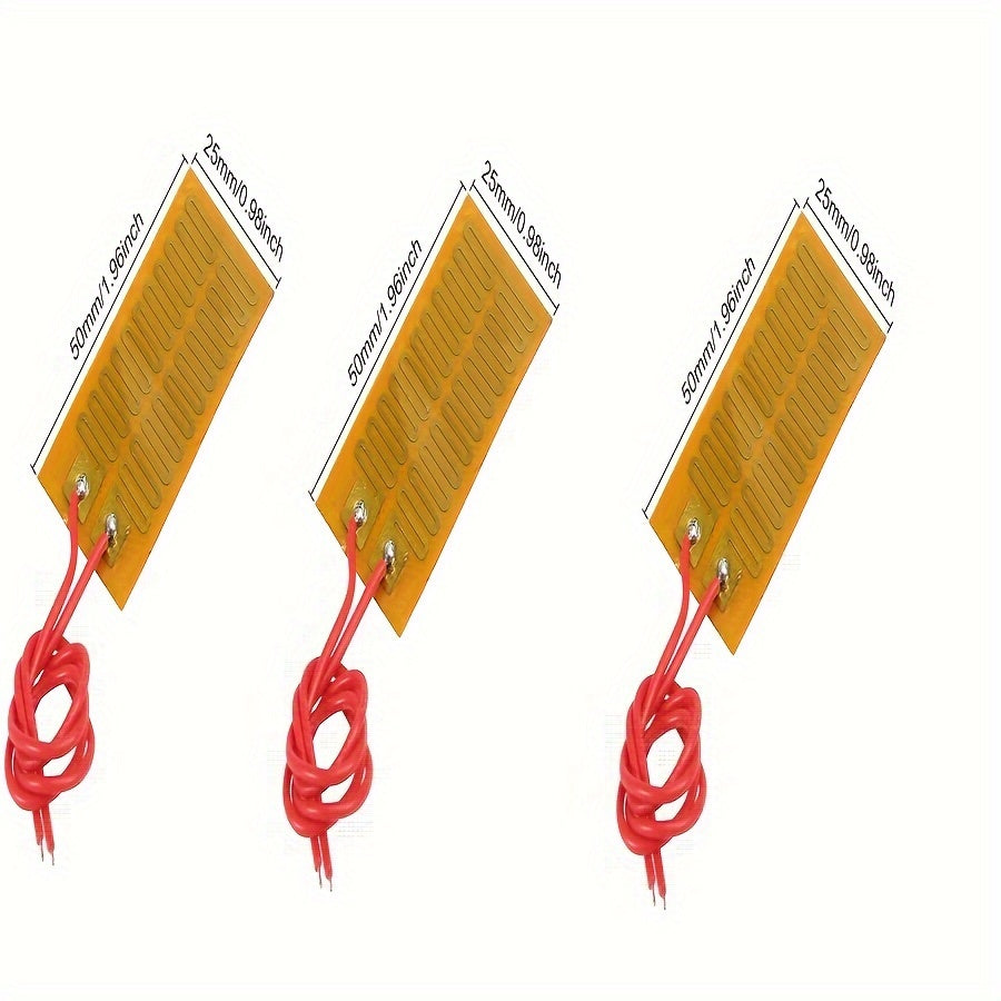 Electric Heating Film Pad for Oil Tanks Defogging 10-100mm 5V 12V 24V