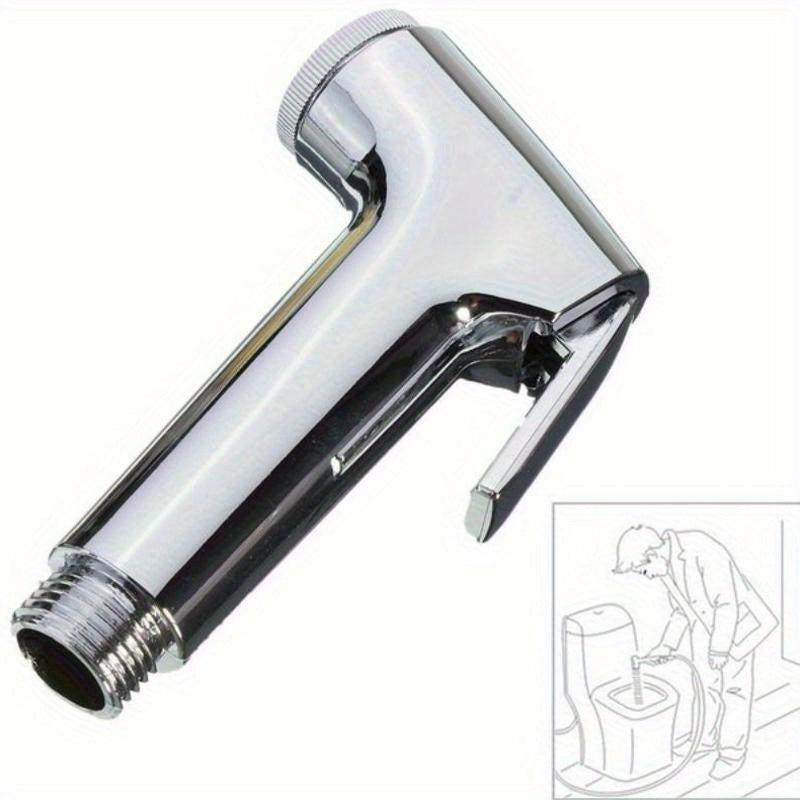 Durable ABS Handheld Bidet Sprayer with Nozzle for Bathroom Toilets