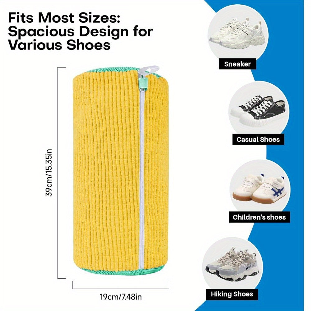 Reusable Plastic Shoes Laundry Bag for Sneakers and Stain Removal