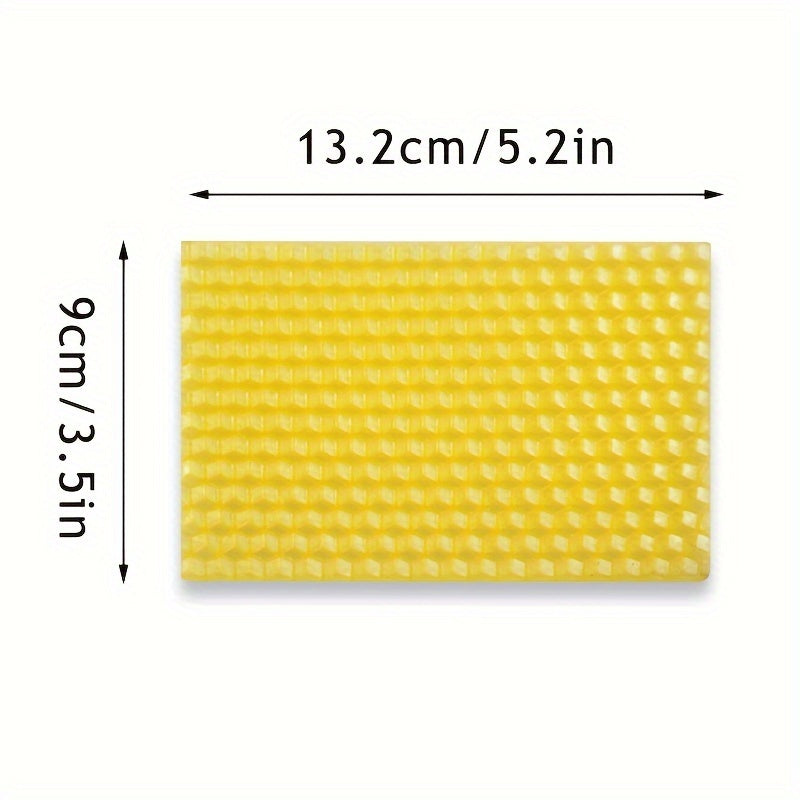10 ta tabiiy asal arı mumidan tayyorlangan uyalar, asalchilik, sham tayyorlash va polni qoplamoq uchun