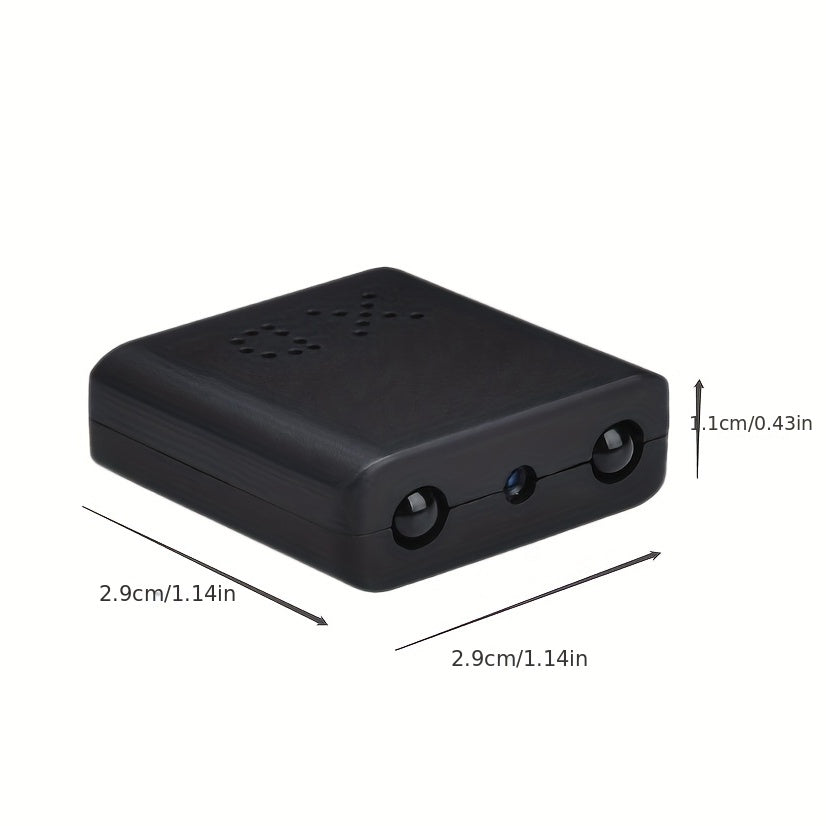 Mini Camera with Night Vision Motion Detection Loop Recording Portable Battery Powered