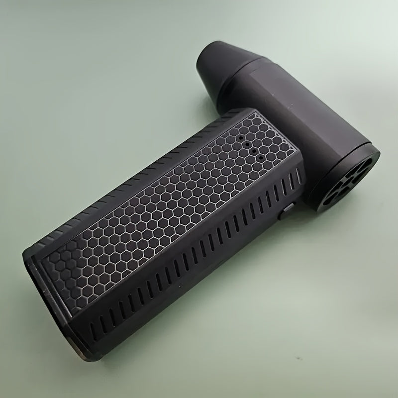 Portable Rechargeable Electric Fan with High-Speed Jet Air Blaster 8000mAh Battery for Camping and Outdoor Activities