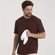 Men's Cotton Handkerchiefs 12 Pack White Woven Hankies with High Absorption