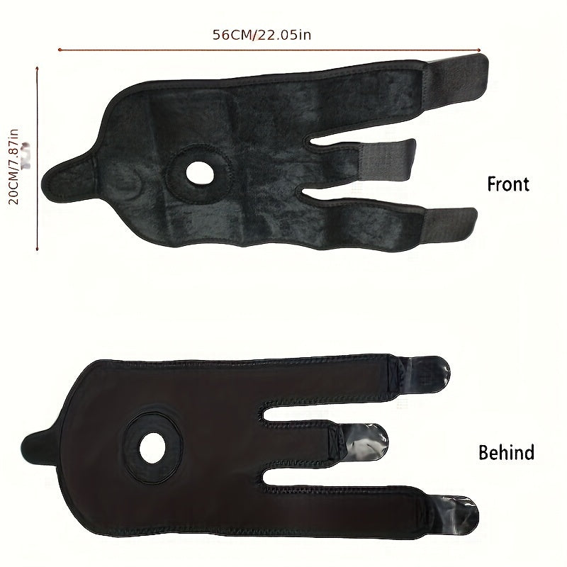 Unisex Thin Sports Knee Sleeves for Running Basketball Squatting Knit Fabric