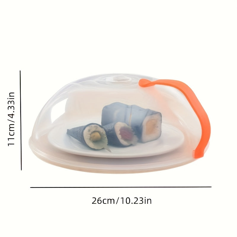 Microwave Splatter Guard with Steam Vents Food Cover for Home and Commercial Use