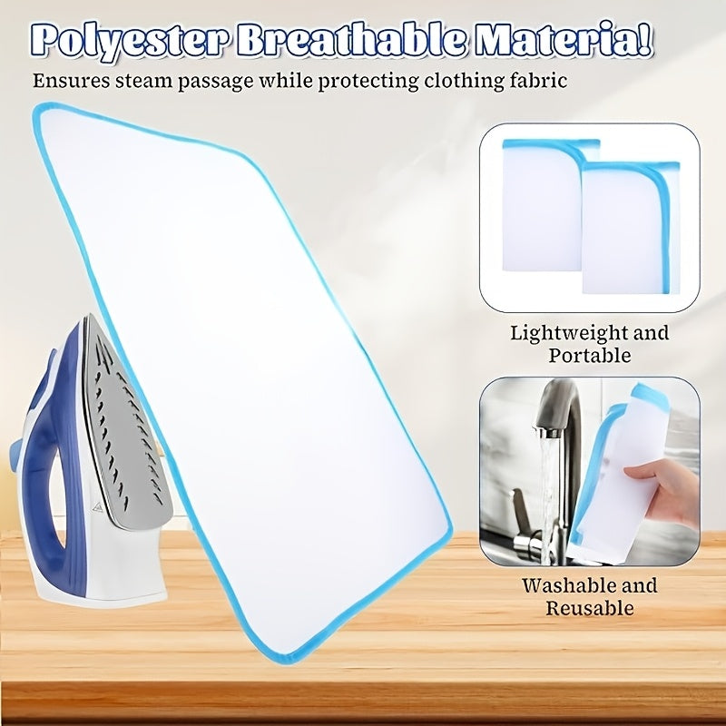 Термостойкие сетчатые коврики для глажки одежды и гладильных досок, многоразовые