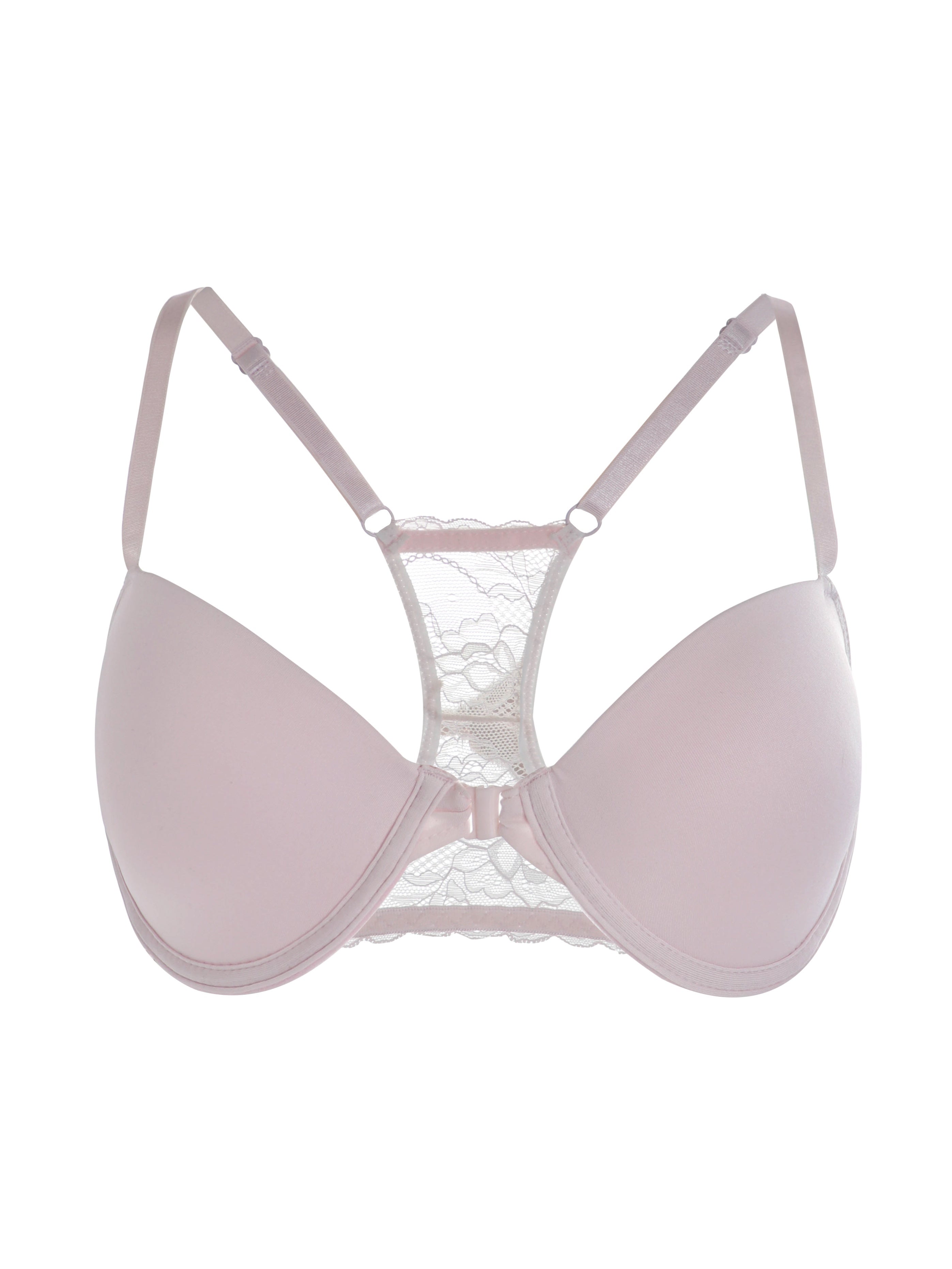 Women's Lace Push Up Bras with Front Buckle, Comfortable Breathable Lingerie