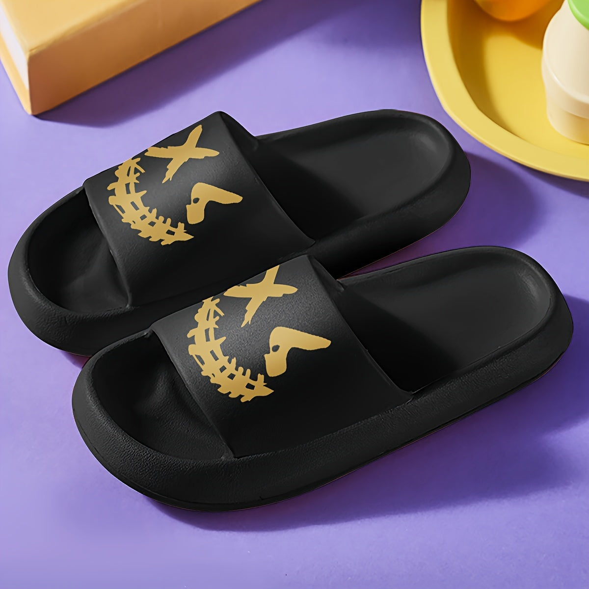 Open-Toe Boys Slippers All-Season Lightweight EVA Casual Indoor Outdoor