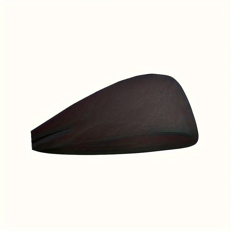 Black Sports Headbands Set of 1 or 5 for Men Women Running Cycling Yoga Fitness