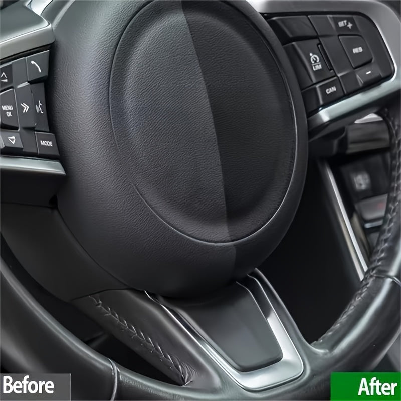 Charm qoʻllanma uchun charm uchun krema, avtomobil oʻrindiqlari, sumkalar, limon aromati, oziqlantiruvchi ta'mirlash