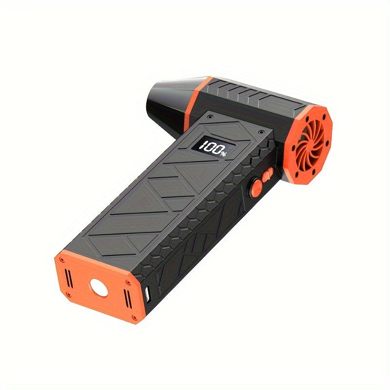 Портативный турбореактивный вентилятор с цифровым дисплеем, перезаряжаемый воздуходувка 36В