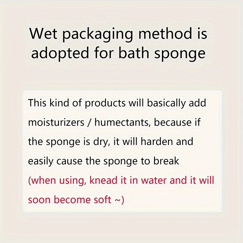 Natural Konjac Elephant Bath Sponge Soft Exfoliating for Gentle Cleansing