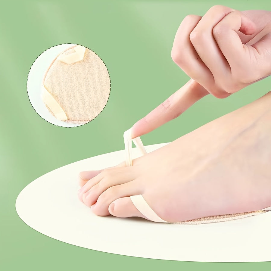Unisex Memory Foam Forefoot Socks Seamless Non-Slip Toe Protectors