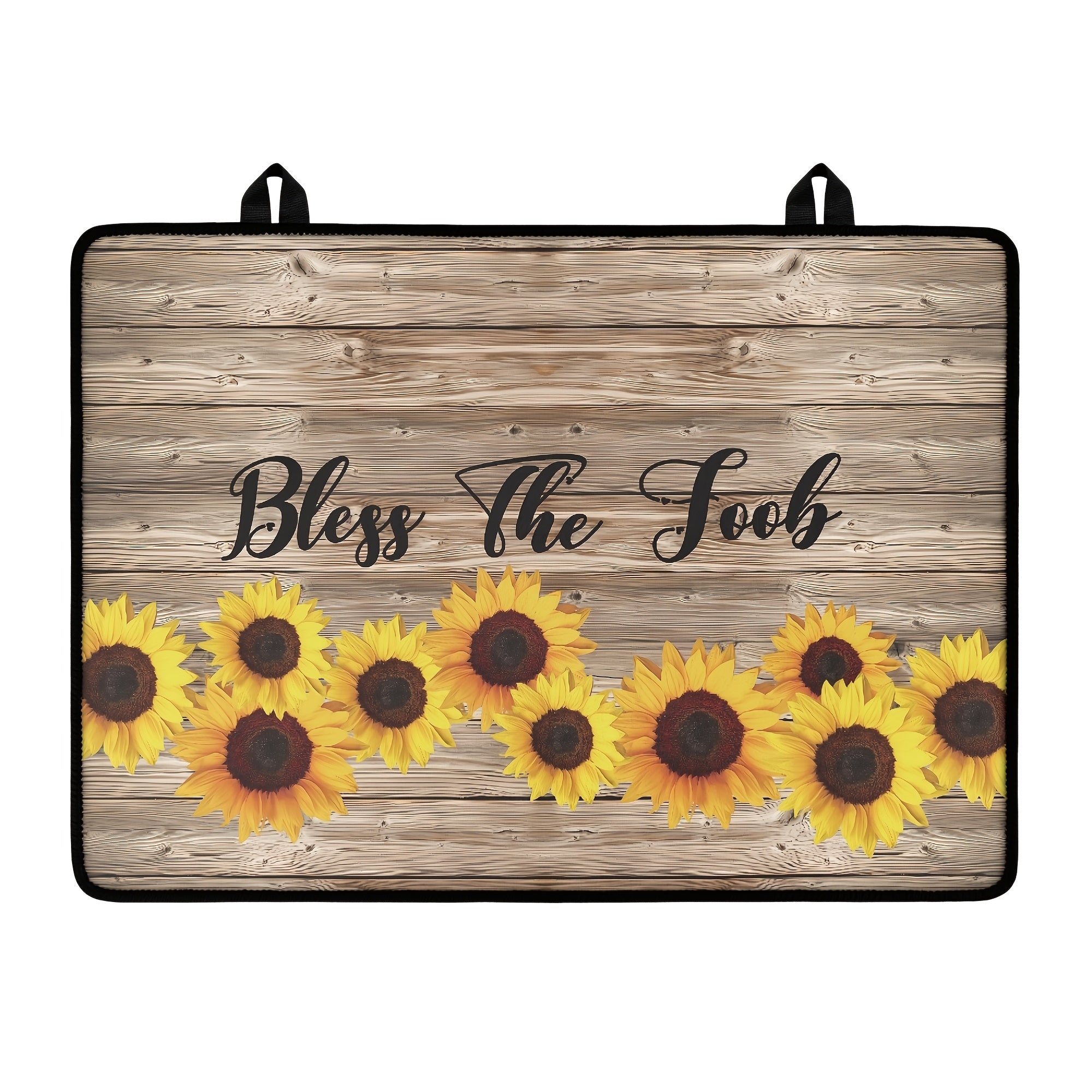 Wood Pattern Stove Cover Non-Slip Heat-Resistant Scratch Protection for Glass Ceramic Surfaces