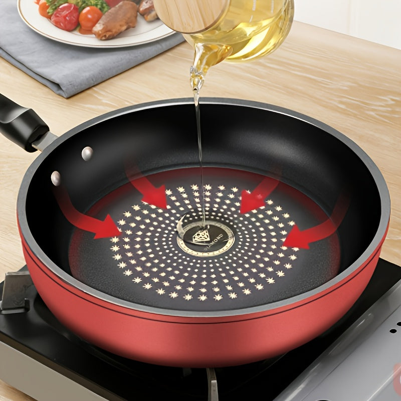 26.01 cm Cast Iron Skillet Non-Stick Versatile for Pancakes Gas and Induction