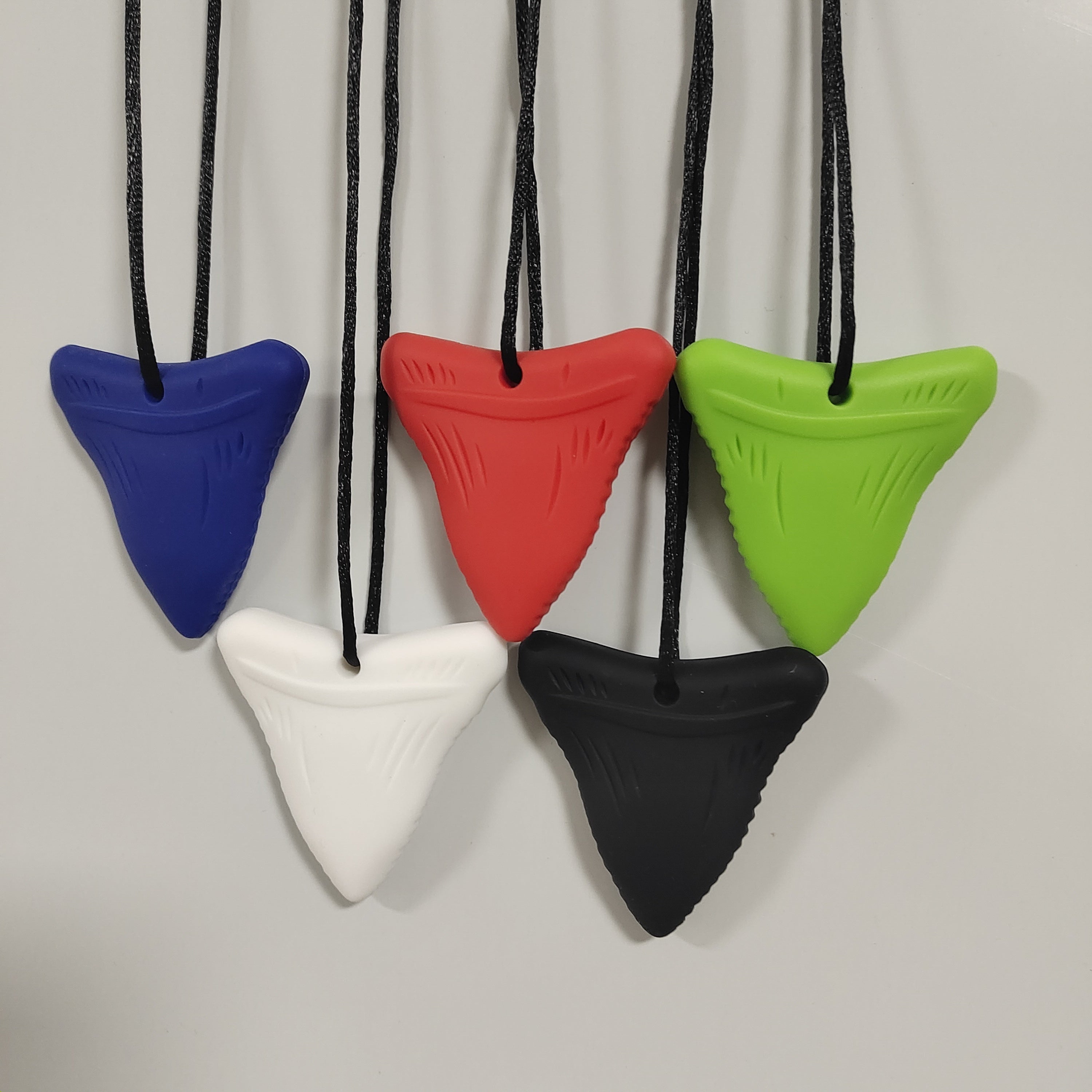 Teething Pendant Necklace 3-5pcs Food Grade Soft Funny Baby Teether