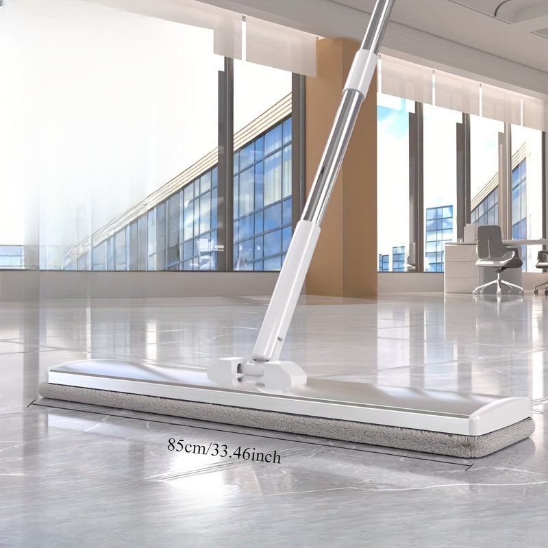 Uy va sanoat foydalanishi uchun ho'l va quruq tozalash uchun teleskop tutqichli alyuminiy qotishmasi tekis mop