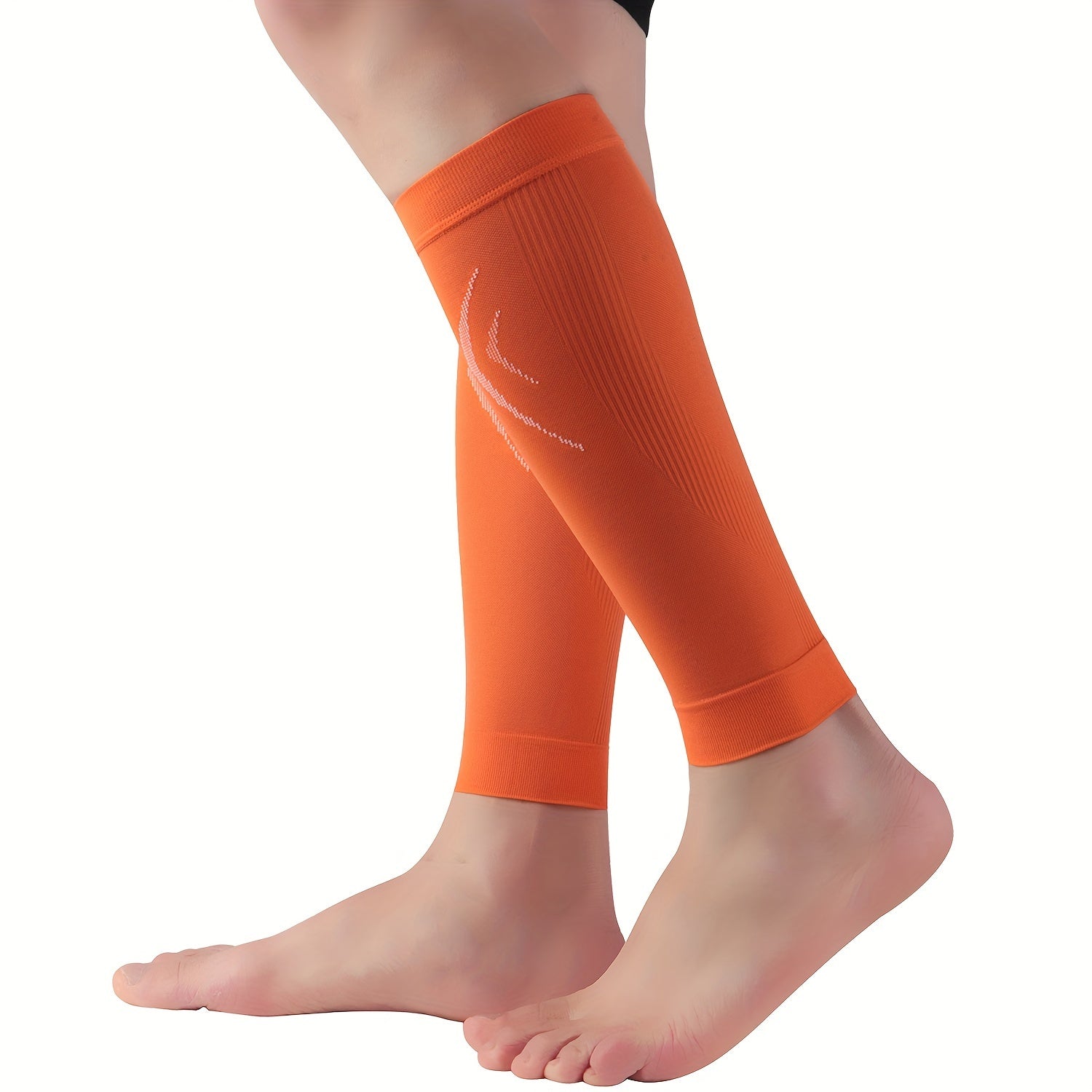 Men Women Calf Compression Sleeves 15-20mmHg Leg Footless Socks Summer