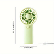 Portable Handheld Fan Battery Operated Lightweight Personal Cooling for Office Outdoor Travel Camping