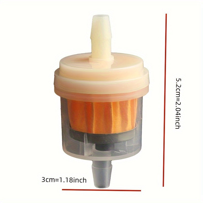 10 dona Universal mototsikllar uchun ichki yonilg'i filtrlari, benzin dvigateli, mototsikl yog' filtrlari