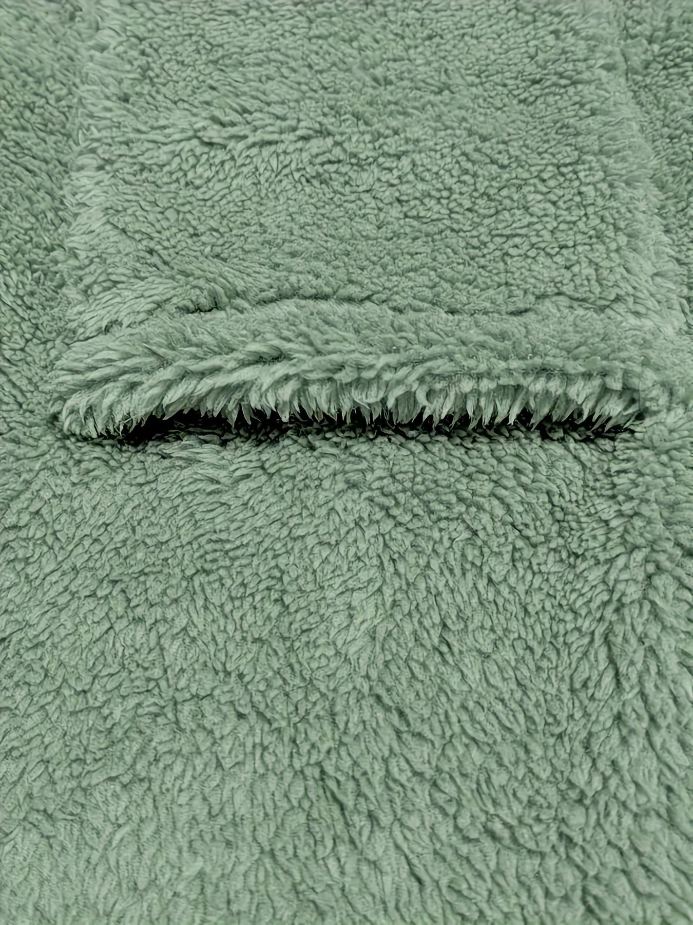 Women's Cozy Teddy Fleece Pullover with Pockets for Fall Winter