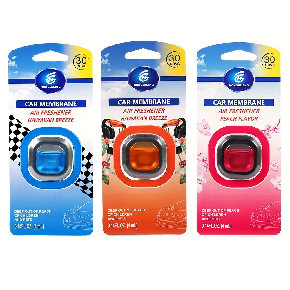Клипса для освежителя воздуха в автомобиле, зажима на вентиляцию, refillable, 4 мл, долговечный устранитель запахов
