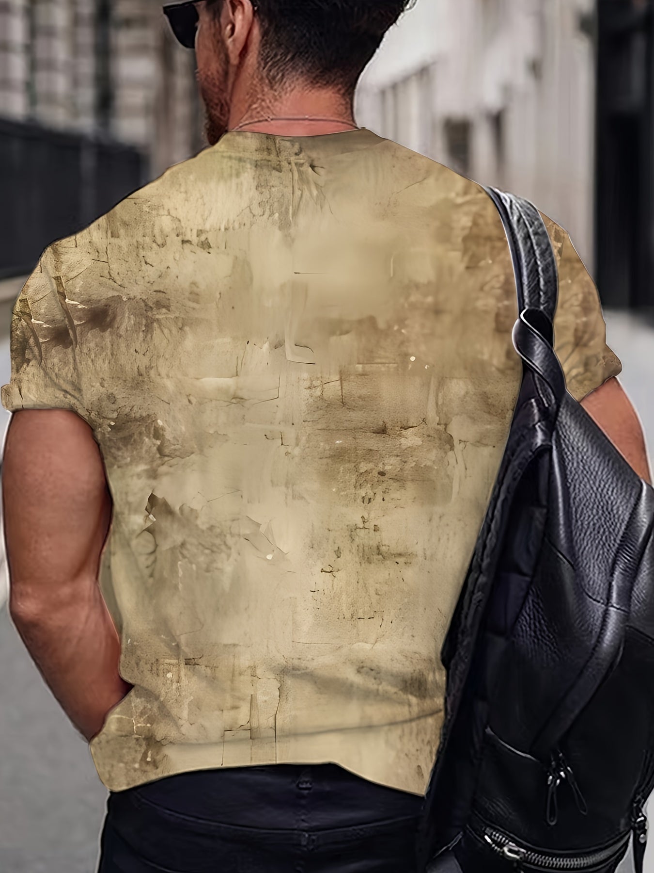 Мужская футболка больших размеров с принтом винтажной машины, повседневная ретро, короткий рукав