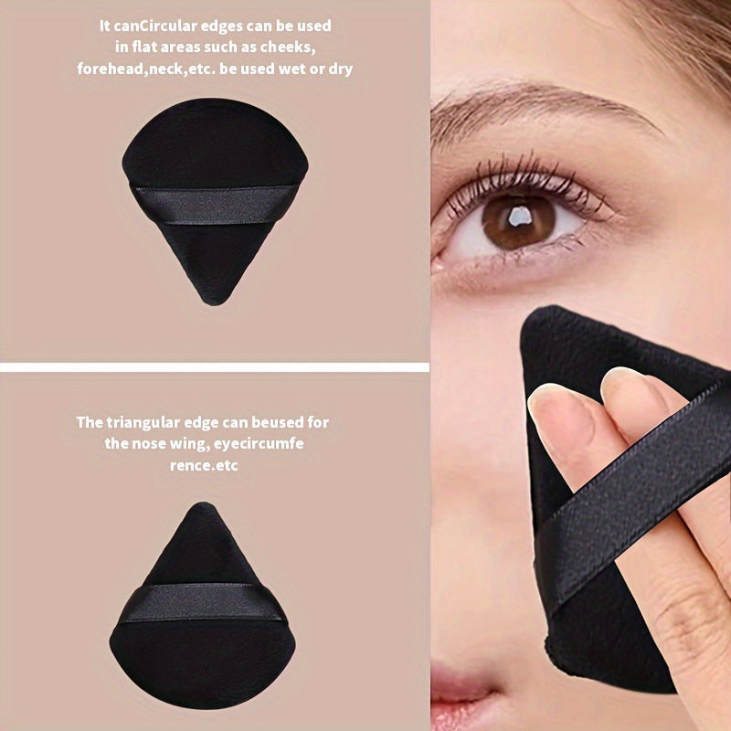 Yuz va ko'zlar uchun 28 ta makiyaj cho'tkasi to'plami, gubkalar bilan, naylon qobiq