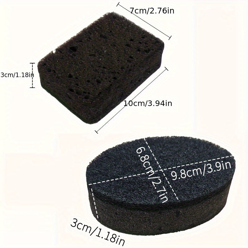 10 ta ko'p maqsadli poliuretan gubkalar to'plami, yopishishga chidamli va uzoq muddatli, oshxonalar, hammomlar, yashash xonalari, devorlar va hojatxonalarni tozalash uchun mukammal.