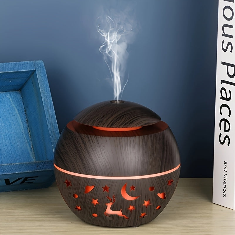 Portable Plastic Humidifier for Office and Home Quiet Mist Diffuser