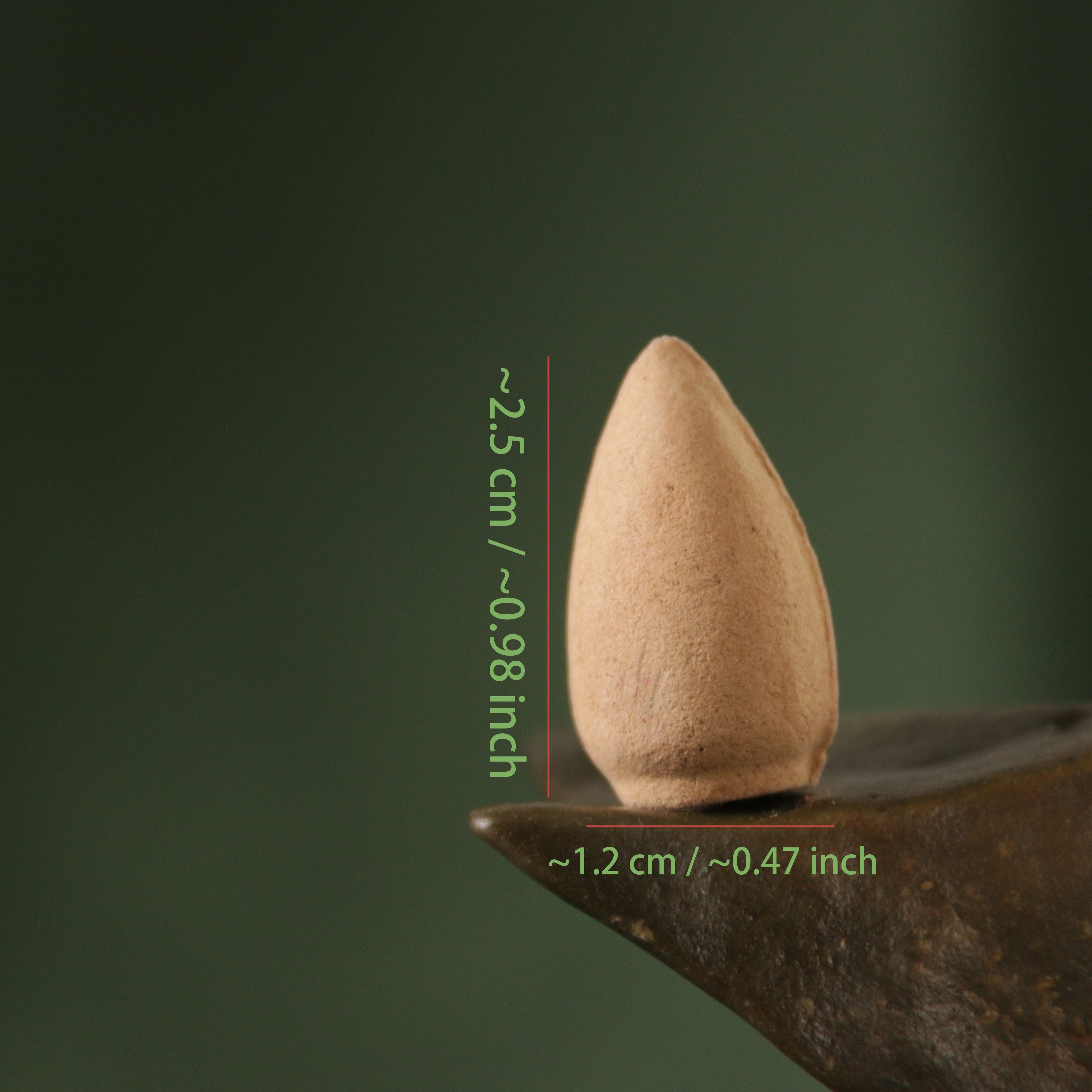 Sandalwood Incense Cones for Cleansing Negative Energy and Aromatherapy