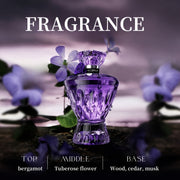 Women's Perfume Spray 75ml Purple Woody Scent Alcohol-Infused Gift