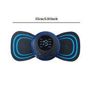 Electronic Muscle Massager with 8 Modes 19 Intensities Rechargeable EMS Device for Home Office Use