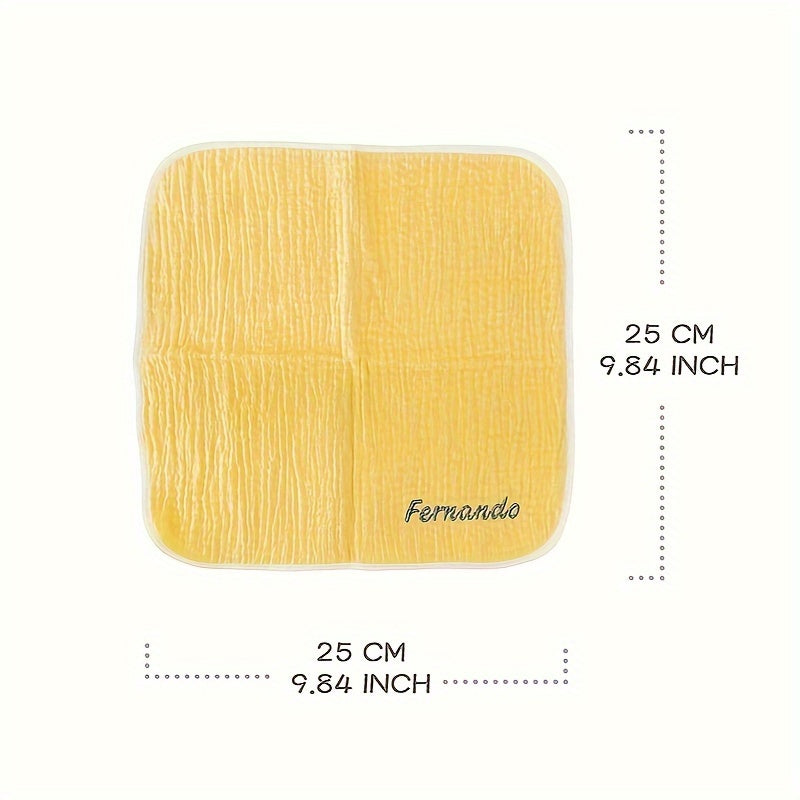 Персонализированные товары для детей: индивидуальные детские слюнявчики, квадратные полотенца из хлопка для новорожденных, полотенца для умывания для детей, детские марлевые полотенца для комфорта, пеленки и слюнявчики.