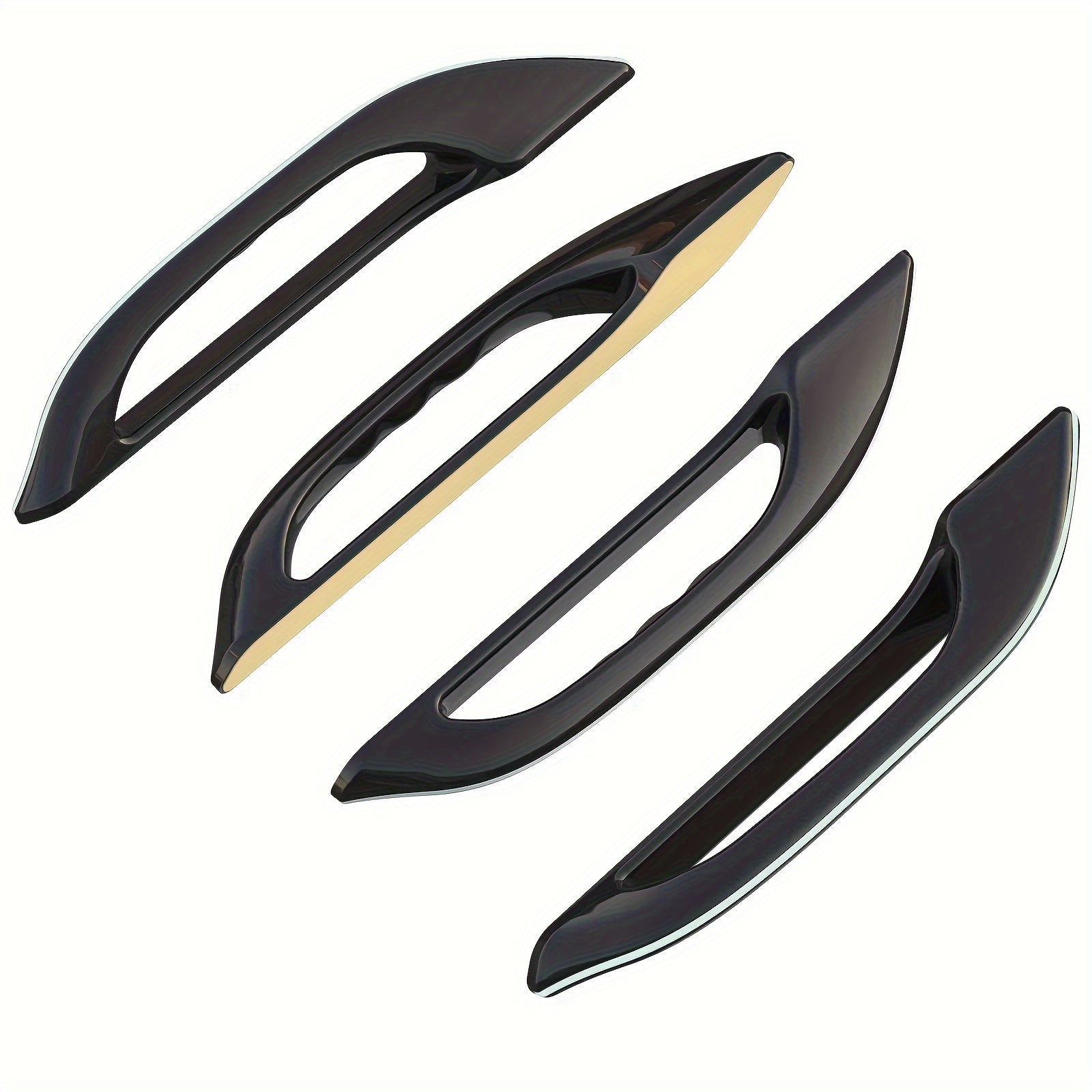 Door Handle Cover Set for Tesla Model 3/Y PVC Protector Wrap 4 Pieces