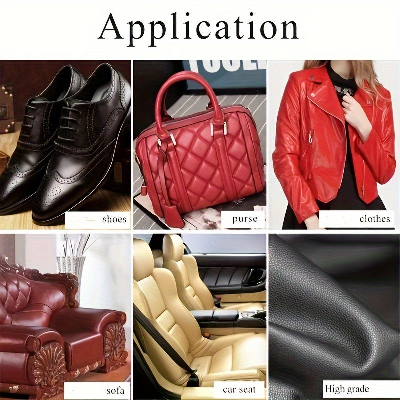 Crema de reparación de color de cuero 30g - Tinte restaurador para cuero para arañazos desvanecidos