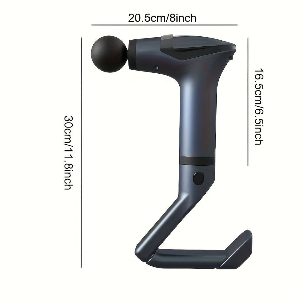 JustEvo Stretch band fascia quroli almashtiriladigan, ajratiladigan teleskopik bosh bilan. Yuqori chastotali tebranish, ko'p darajali sozlash, kuchli massaj, avtomatik vaqtni belgilash xususiyatlariga ega. Ideal uchun