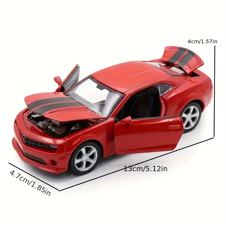 32 Scale Alloy Die-Cast Sports Car Model Toy for Kids Pull-Back Four Doors