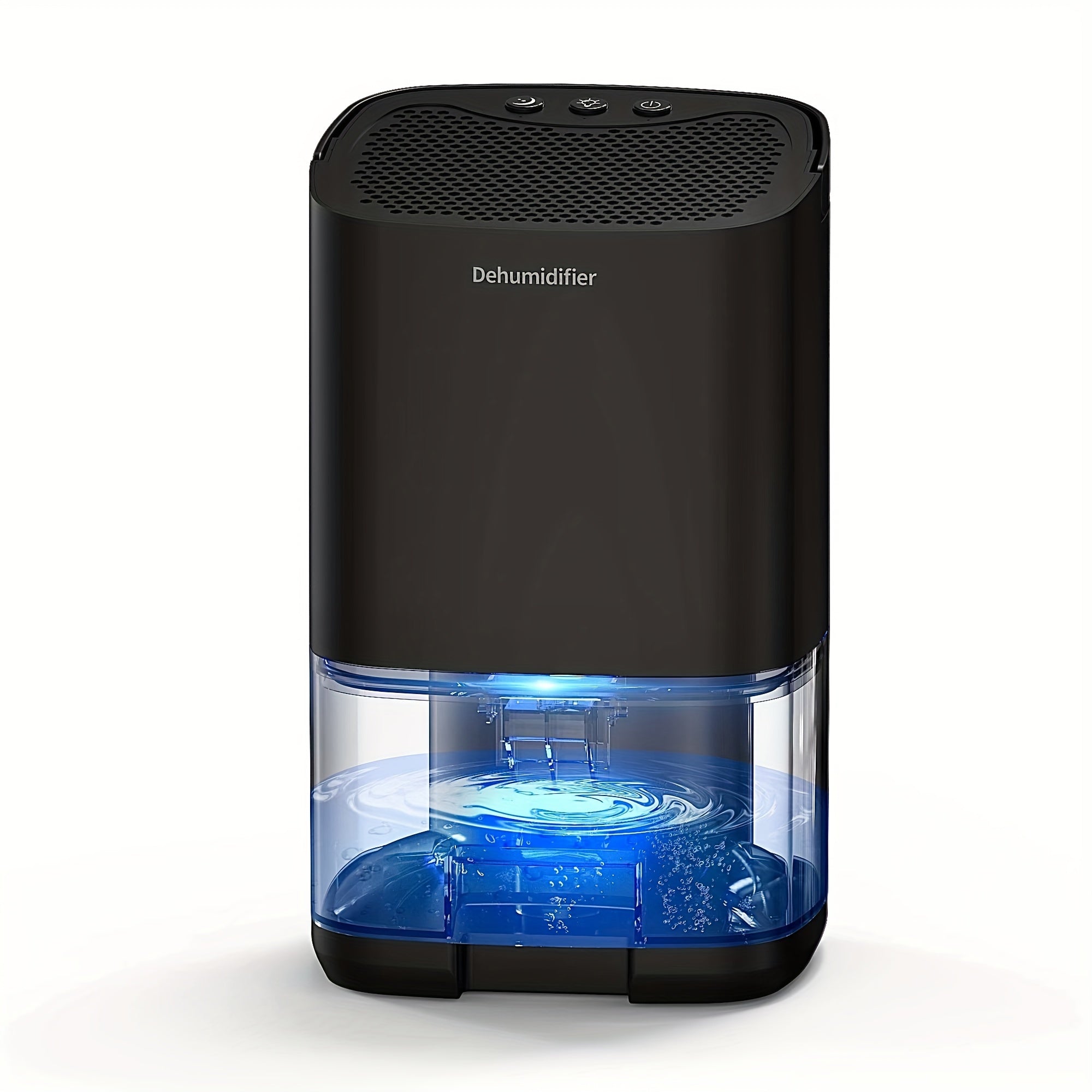 Compact 35oz Home Dehumidifier with Quiet Operation and 7-Color LED Lights